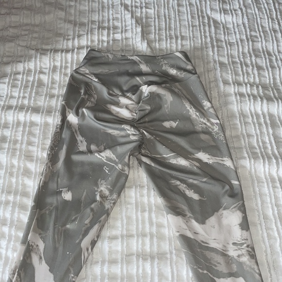 Gymshark GS power leggings in marl grey - Picture 2 of 2